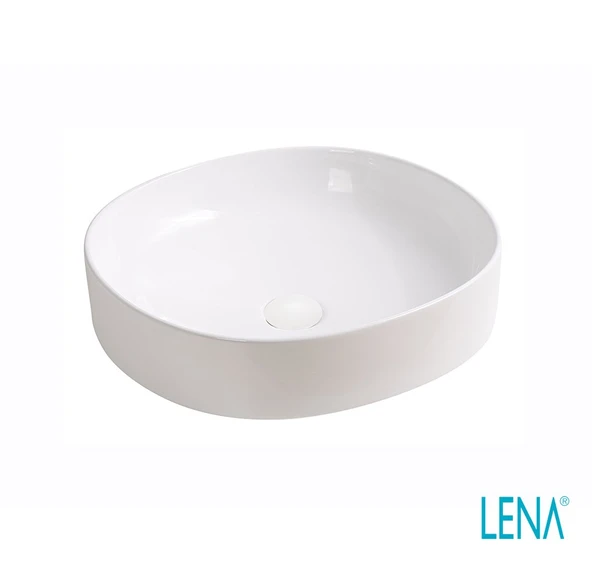 LENA TEZGAHÜSTÜ LAVABO EY-4711 BEYAZ