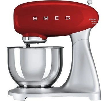 Smeg 50's Style Retro 4.8lt Red Stand Mikser SMF02RDEU - Resim 3