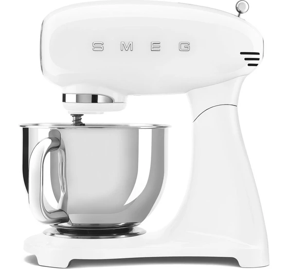 Smeg SMF03WHEU Retro 4.8 Litre Beyaz Stand Mikser