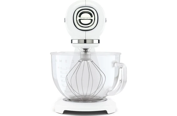 Smeg Komple Beyaz Hamur Karıştırma Makinesi Cam Kaseli - 2