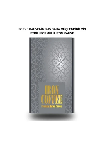 İron Coffee - Forx5 iron kahve