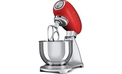Smeg 50's Style Retro 4.8lt Red Stand Mikser SMF02RDEU - 2