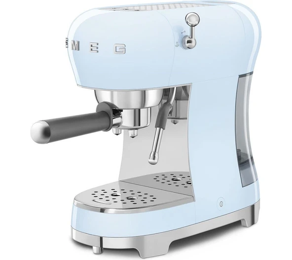 Smeg ECF02PBEU Mavi Espresso Kahve Makinesi - Resim 2