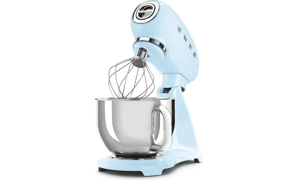 Smeg SMF03PBEU Pastel Mavi 4.8 Litre Stand Mikser - 5