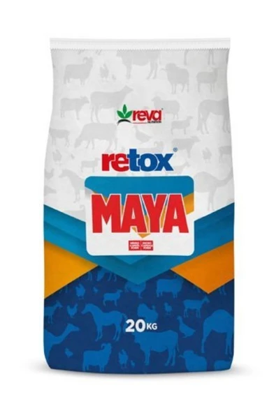 Hs Tarım Retox Maya Hayvan İştah Açıcı ve Verim Artırıcı Yem Katkı 20 Kg Torba