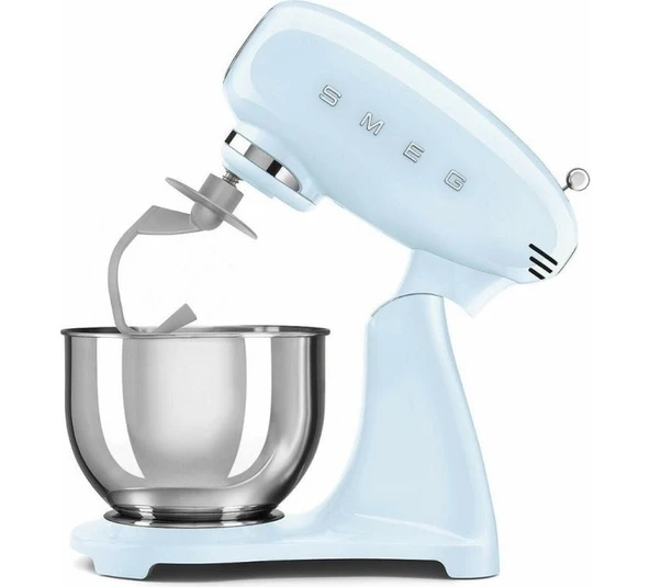 Smeg SMF03PBEU Pastel Mavi 4.8 Litre Stand Mikser - 3