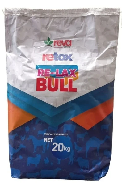 Hs Tarım Retox Re-lax Bull Erkek Besi Hayvanları İçin Sakinleştirici Yem Katkı 20Kg Torba - 2