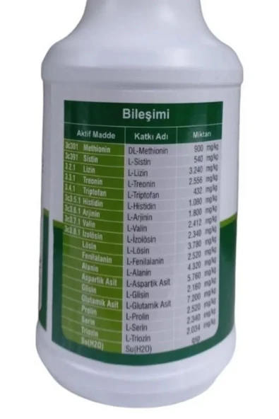 Hs Tarım Vetastrum Likit Bagışıklık Sistemi Güçlendirici Yem Katkı Maddesi 500 GR - 6