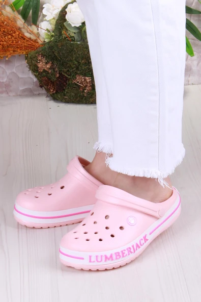 Lumberjack Devon Salmon Plaj Terliği Sabo Terlik Kadın Terlik - Resim 3