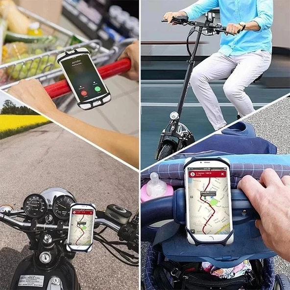 Motorsiklet  Bisiklet Telefon Tutucu - 2