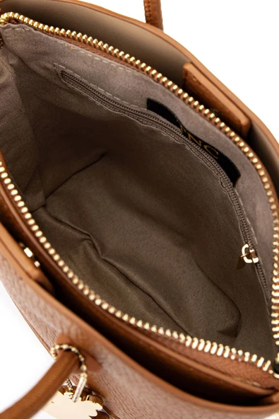 Kadın Vegan Taba Omuz Çanta - Resim 3