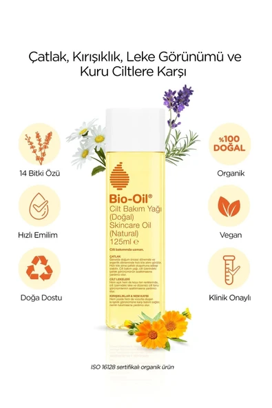 Bio-oil Çatlak Karşıtı Ve Natural Cilt Bakım Yağı 125 Ml - 3