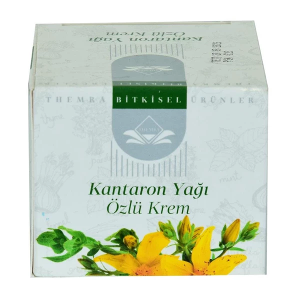 Themra Kantaron Yağı Özlü Krem Sarı Kantaron Kremi 50cc - 3