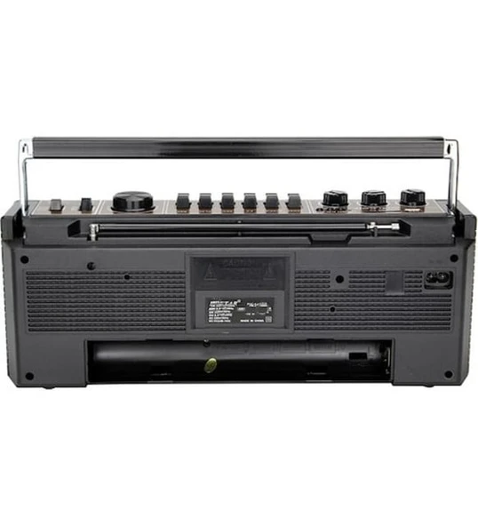 Knstar Nostajik Kasetçalar,İbreli Radyo,Bluetooth,Usb+Sd+Fm Radyo,Çift hop, Müzik Çalar-149BT - 3