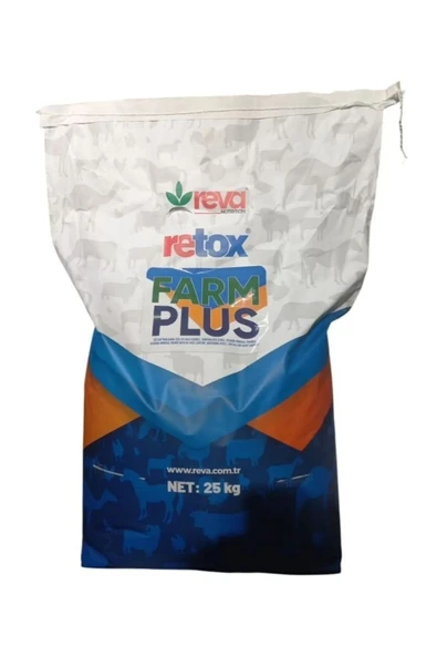 Hs Tarım Retox Farm Plus Süt Hayvanlarına Özel By Pas Içerikli Tamponlayıcı Etkili Premiks 25 kg Kraft - 2