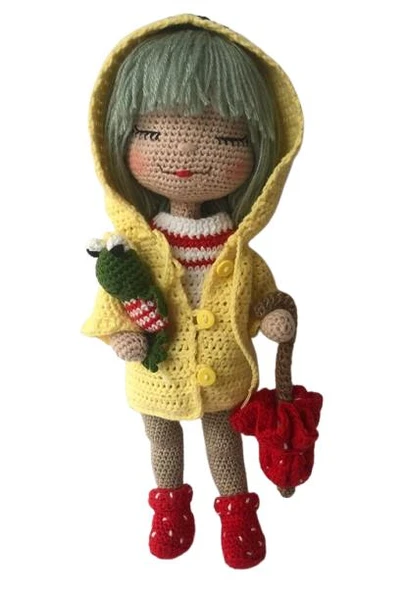 Daisy Bebek Amigurumi Organik Oyuncak - 1