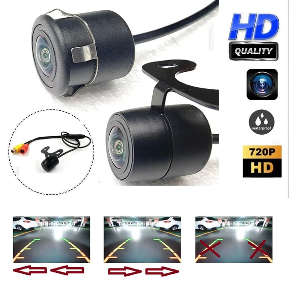 Yate10 Kontrol Edilebilir Ön-Arka Tampon Kamera