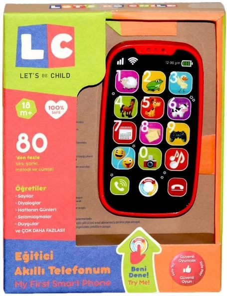 Enfal Let's Be Child Eğitici Akıllı Telefonum LC-30900 - 5