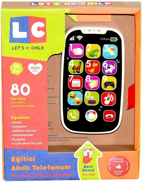 Enfal Let's Be Child Eğitici Akıllı Telefonum LC-30900 - 4