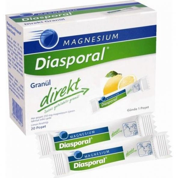 Assos Magnesium Diasporal Direkt Granül 20 Saşe