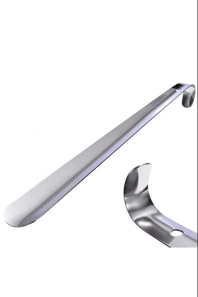 Çelik Krom Kaplama Ayakkabı Çekeceği Kerata 50 Cm
