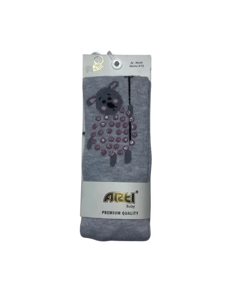 Eterelle Artı Pekin Kız Emekleme Külotlu Çorap 300399 Asorti - 2