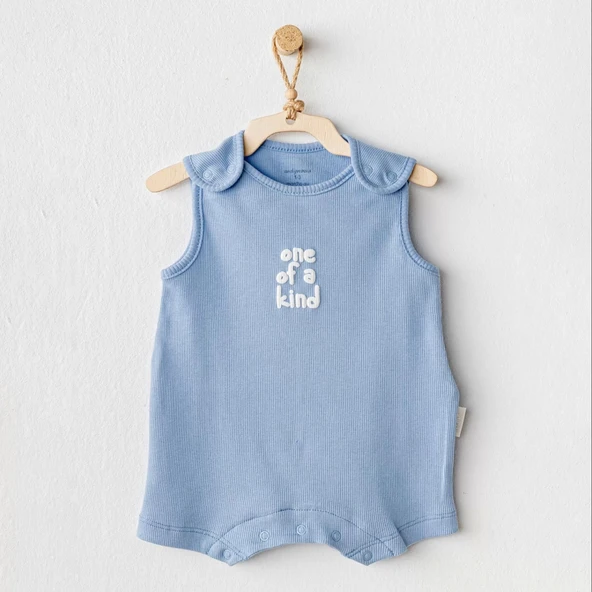 Eterelle Andywawa Ac25895 Romper Basic Bebek Tulum Blue