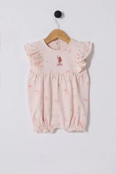 Eterelle U.s Polo Bebek Tulum Usb2356 Toz Pembe ürün görseli