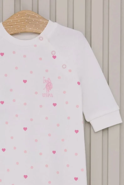 Eterelle U.s Polo Bebek Tulum Usb2105 Krem - 2