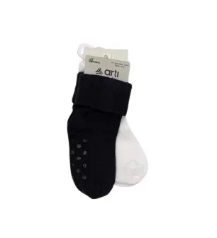 Eterelle Katamino Ongun Abs'li 2'li Erkek Modal Bebek Soket Çorap K44092 Asorti - Resim 2