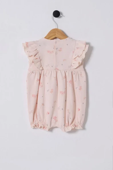 Eterelle U.s Polo Bebek Tulum Usb2356 Toz Pembe - Resim 2