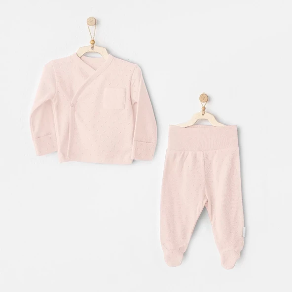 Eterelle Andywawa Ac25557 Side Snap Set 2'li Zıbın Takım Pink ürün görseli