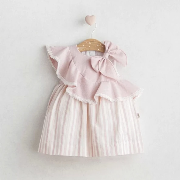 Eterelle Tongs Baby Nostalgia Elbise 5514 Pudra