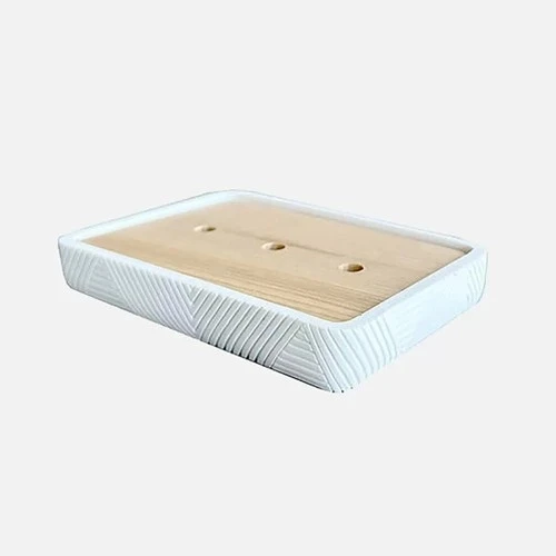Madera Katı Sabunluk Beyaz