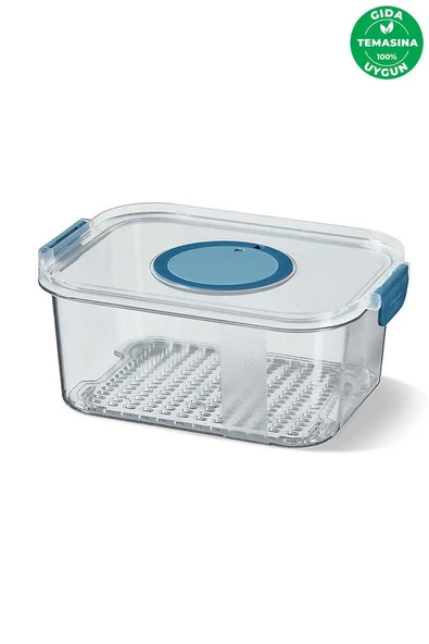 Seoul Buzdolabı Ürün Saklama Kabı 2'li Set 1200-2000 Ml. - 2