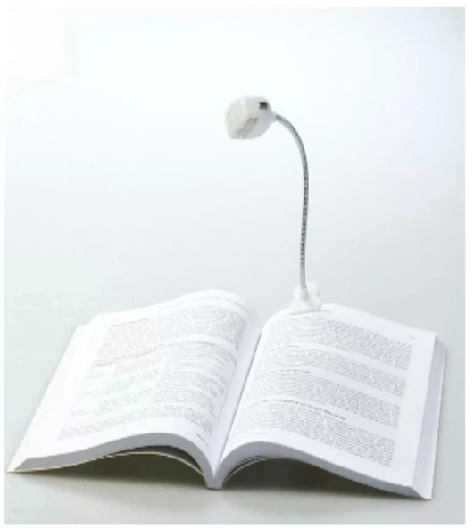 Mandallı Pilli Ledli Kitap Okuma Ve Aydınlatma Lambası - 2