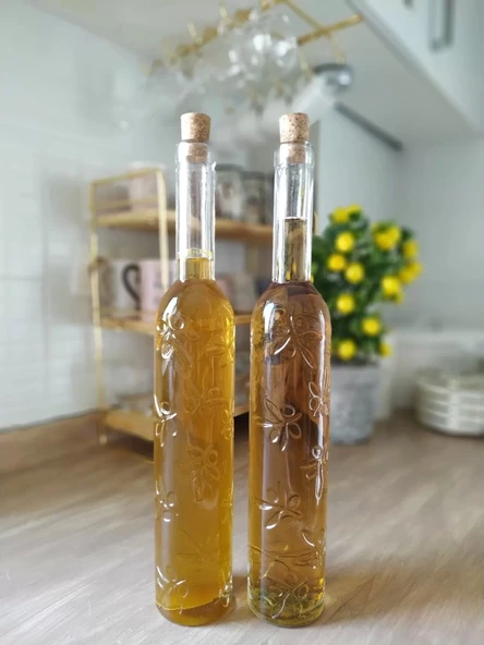 Toskana Yağdanlık - Sirkelik Şişe 2li Set - 2