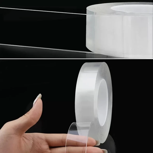 Nano Çift Taraflı Silikon Jel Yapıştırıcı Bant - 2
