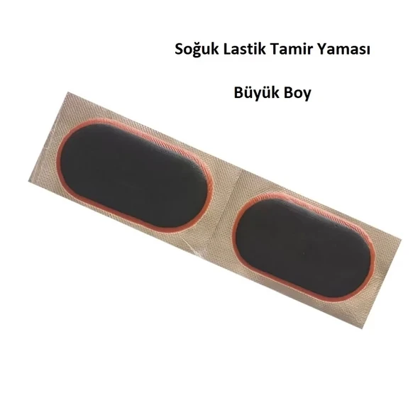 Büyük Lastik Yaması - Bisiklet - Motor Lastiği Yaması - 2