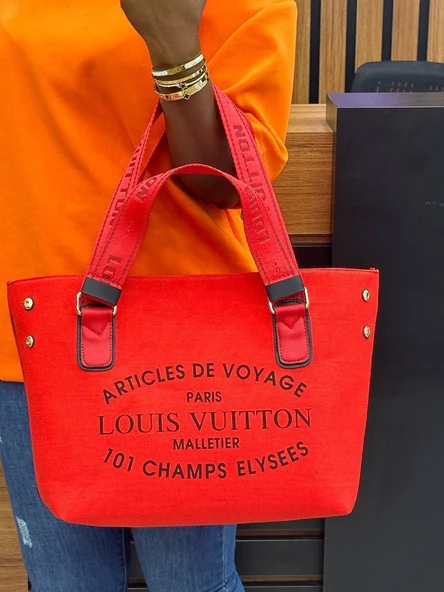 LOUİS VUİTTON BEACH BAG SIZE 44/37 4