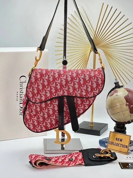 CHRISTIAN DIOR SADDLE BAG 21/19 CM (2)