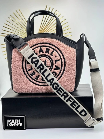 KARL LAGERFELD PELUŞ NEW BAGS SIZE 23/25 CM (1)