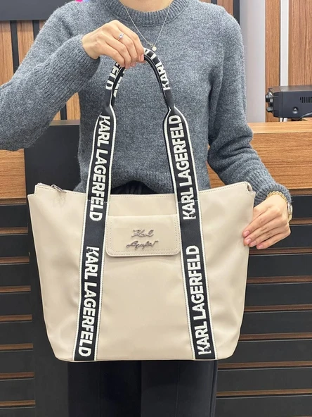 KARL LAGERFELD K/SIGNATURE NEW BAG 32/44 CM (3)