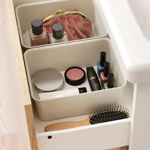 IKEA NOJIG DÜZENLEME SAKLAMA KUTUSU BEJ  20x25x10 cm - 2