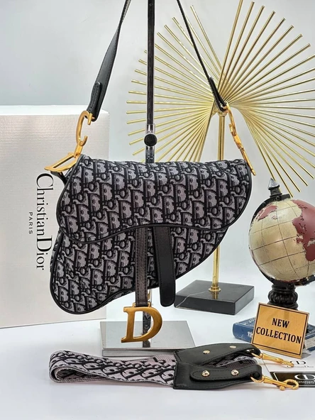 CHRISTIAN DIOR SADDLE BAG 21/19 CM (10)