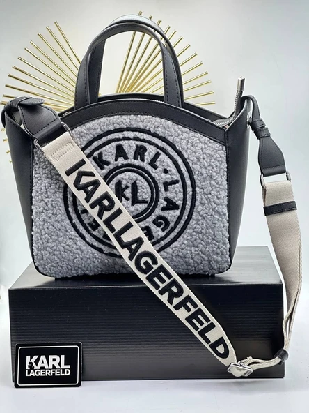 KARL LAGERFELD PELUŞ NEW BAGS SIZE 23/25 CM (5)