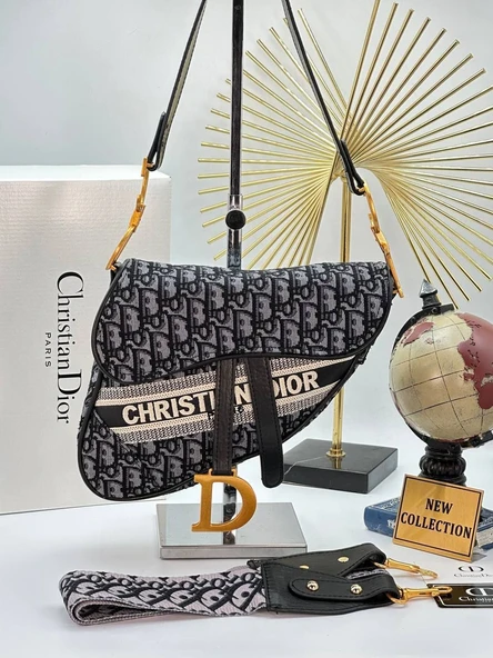 CHRISTIAN DIOR SADDLE BAG 21/19 CM (3)