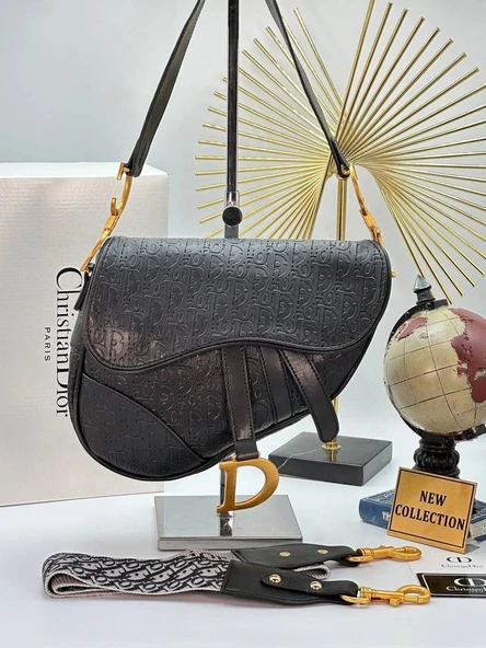 CHRISTIAN DIOR SADDLE BAG 21/19 CM (7)