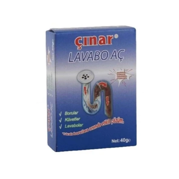 Çınar Lavabo Açıcı 40gr.