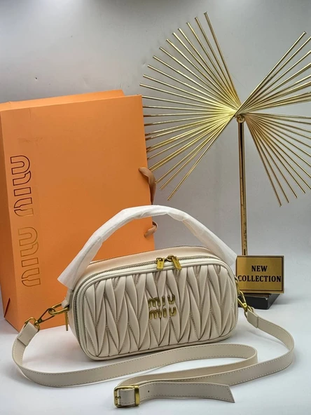 MIU MIU ARCADİE MATELASSE NEW BAG 13/24 CM (3)